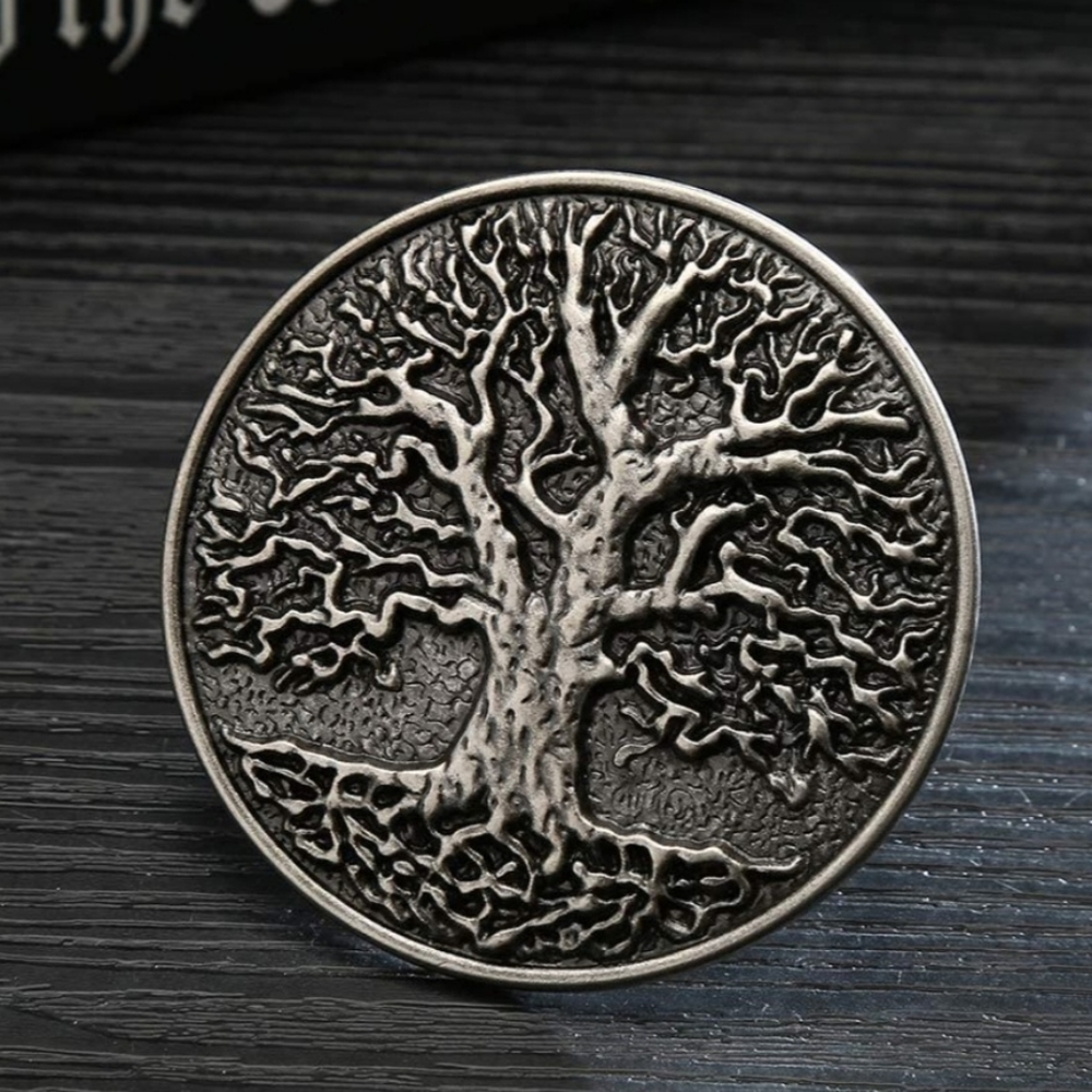 New tree of life belt buckle